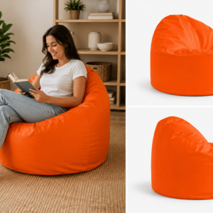 Orange Bean bag